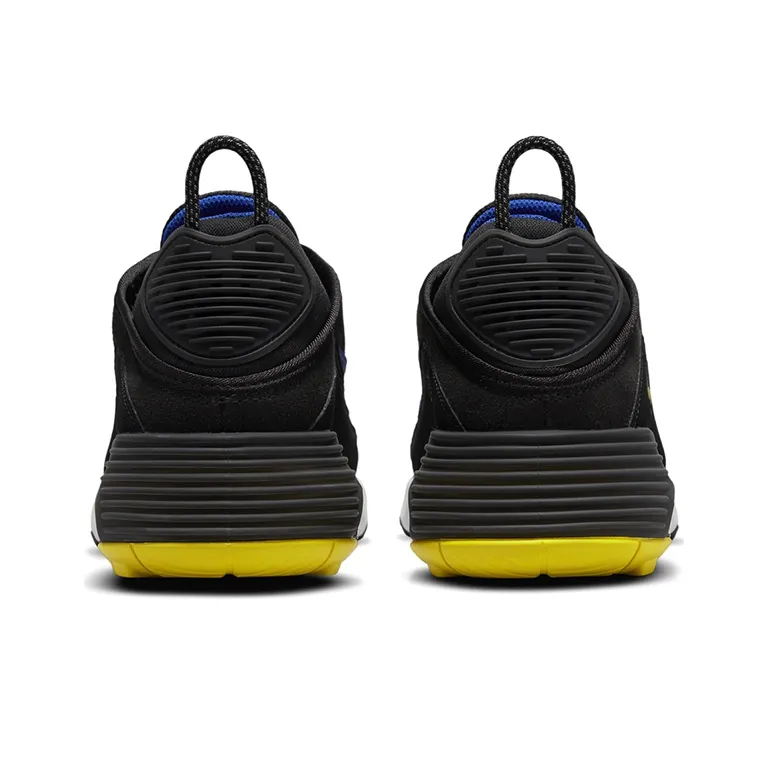 Nike Air Max 2090 Running Shoes Men Low Top Black/Yellow/Blue-4