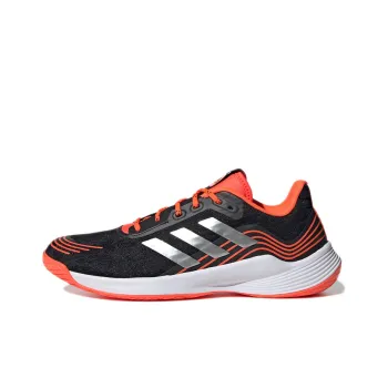 Adidas Novaflight Anti-Slip Wear-Resistant Low-Top Running Shoes Men's Black Orange