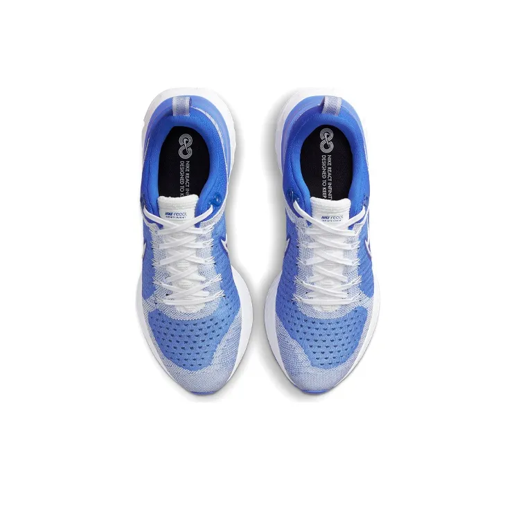 Nike React Infinity Run Flyknit 2 'White Hyper Royal'-3