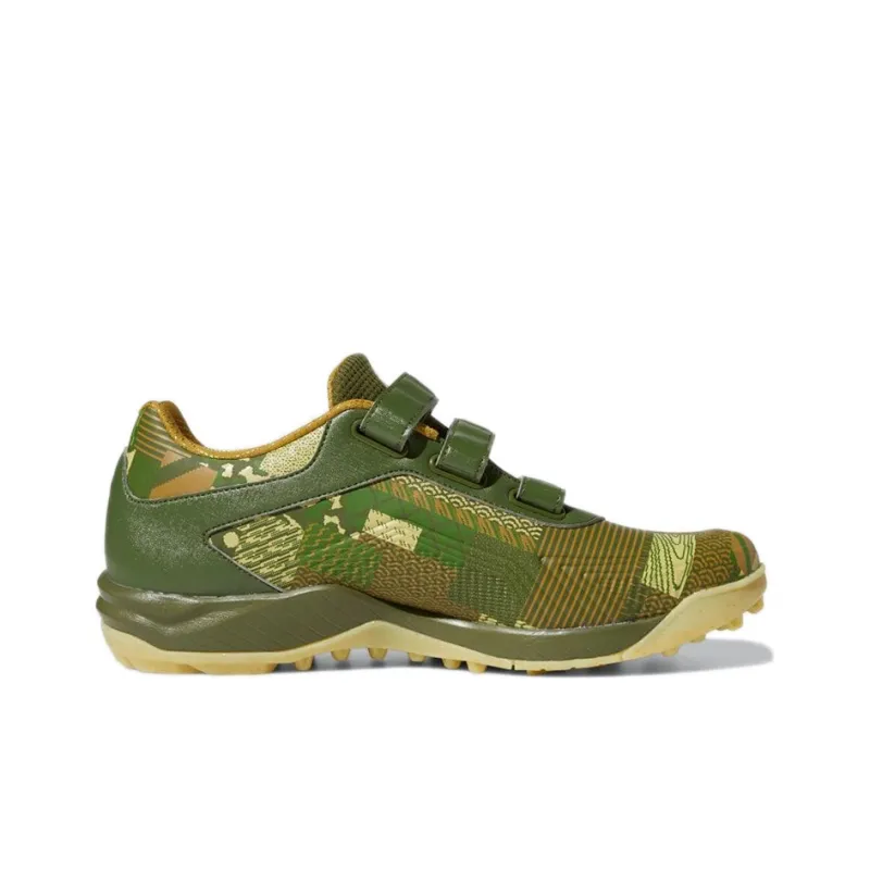 Adidas Japan Trainer Graphic Wear-Resistant Low-Top Running Shoes Men's Olive Green-1