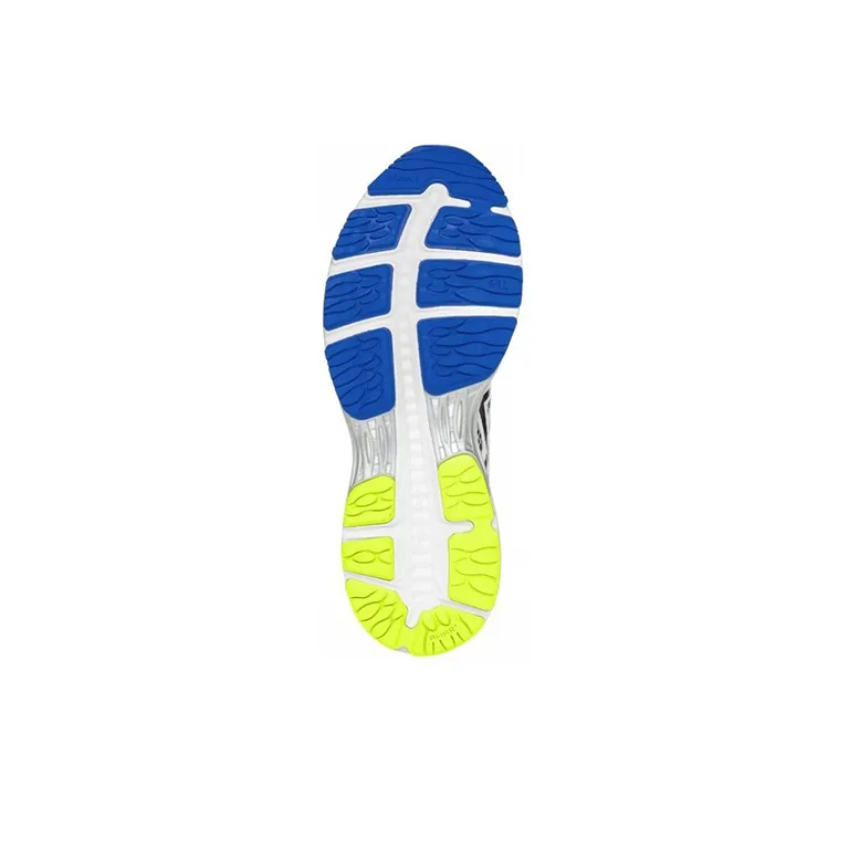 Asics Gel-Cumulus 18 Anti-Slip And Wear-Resistant Breathable Low-Top Running Shoes Men's White Blue-4