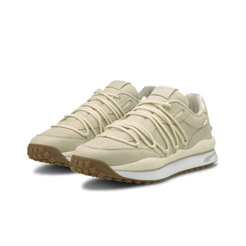 PUMA Lace Rider Prm Shoes Khaki/White-2