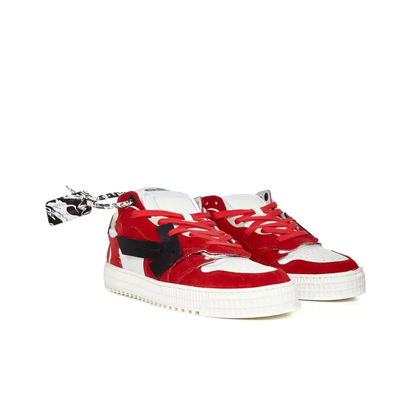 OFF WHITE Off Court Low Top Red Black White-2