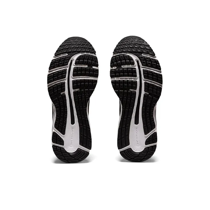 Asics Anti-Slip And Wear-Resistant Coverage Low-Top Running Shoes Women's Black Red-5