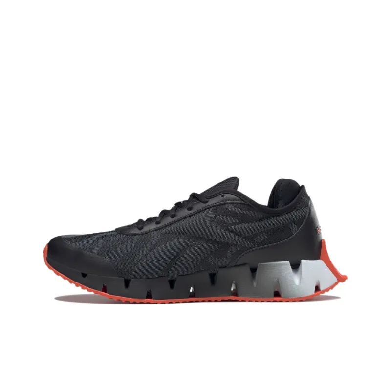 Reebok Zig Dynamica 3 Low-Top Running Shoes Men's Red Black-0
