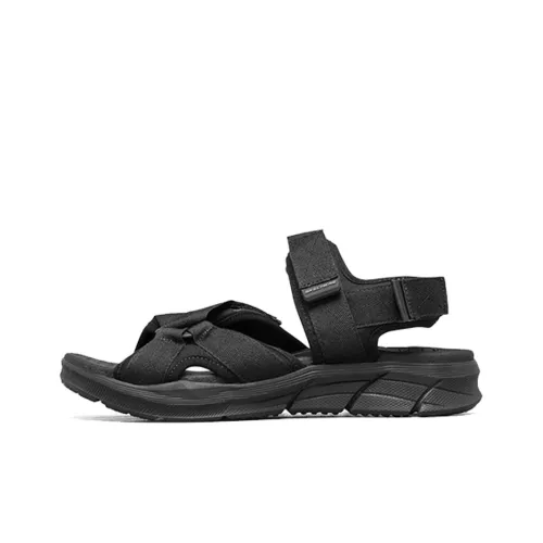 Skechers Casual Beach Sandals Men All Black