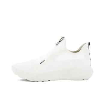 Ecco ATH 1FW Alpha Breathable Low Top Sports Casual Shoes Women's White