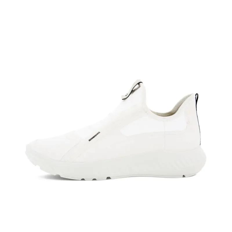 Ecco ATH 1FW Alpha Breathable Low Top Sports Casual Shoes Women's White-0