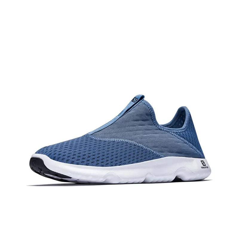 SALOMON Reelax Moc 5.0 Slip Resistant, Abrasion Resistant, Breathable Low Top Casual Running Shoes Men's Blue-1