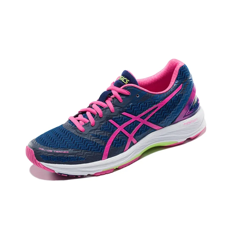 Asics Gel-DS Trainer 22 Wear-Resistant Low-Top Running Shoes Women's Blue Pink-1