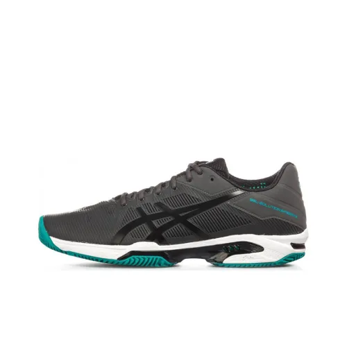 Asics Gel-Solution Speed 2 Running Shoes Men Low-Top Black/Green