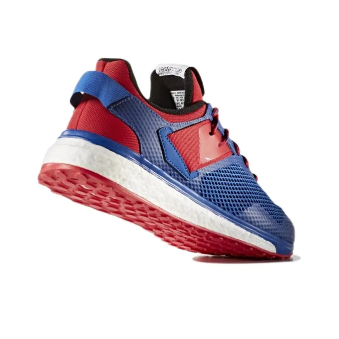 Adidas Response 3 Slip-Resistant Breathable Low-Top Running Shoes Men's Blue Red-3