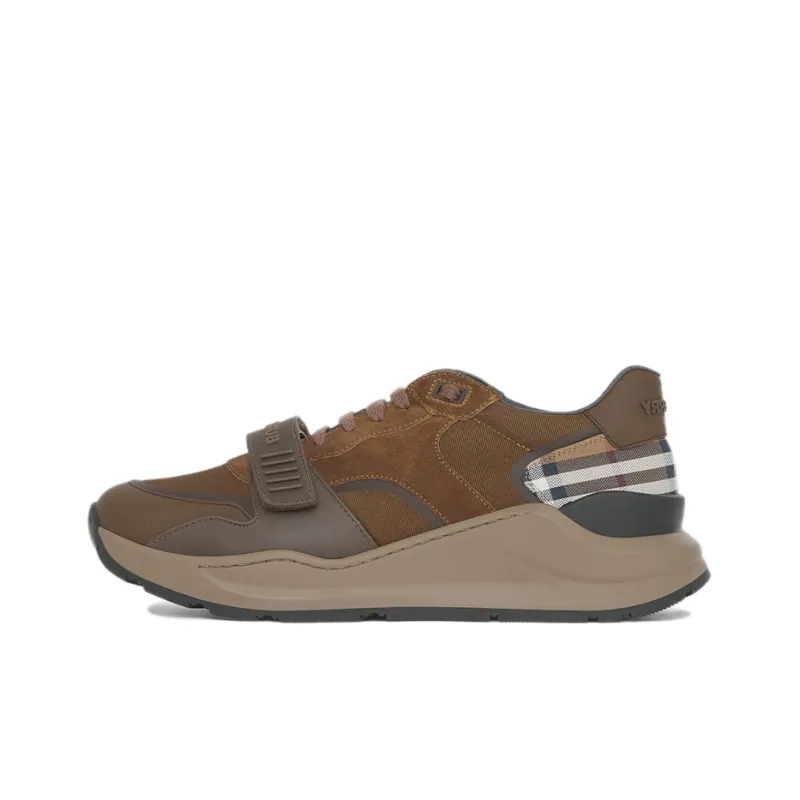 Burberry Ramsey Brown Check Suede-0