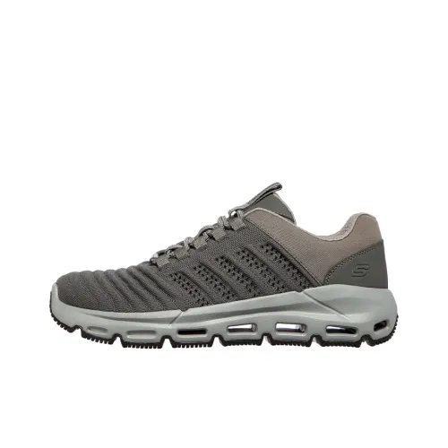 Skechers Relaxed Fit Running Shoes Men Low-Top Gray