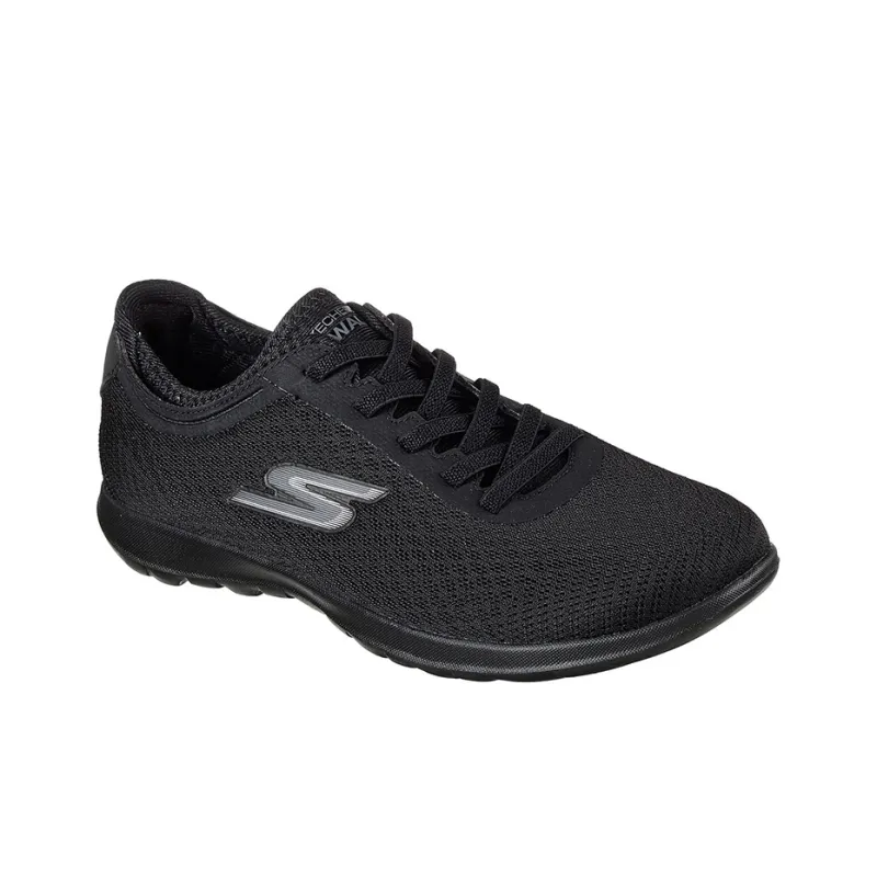 Skechers GO WALK Lite Anti-Slip Wear-Resistant Low-Top Casual Shoes Women's Black-2