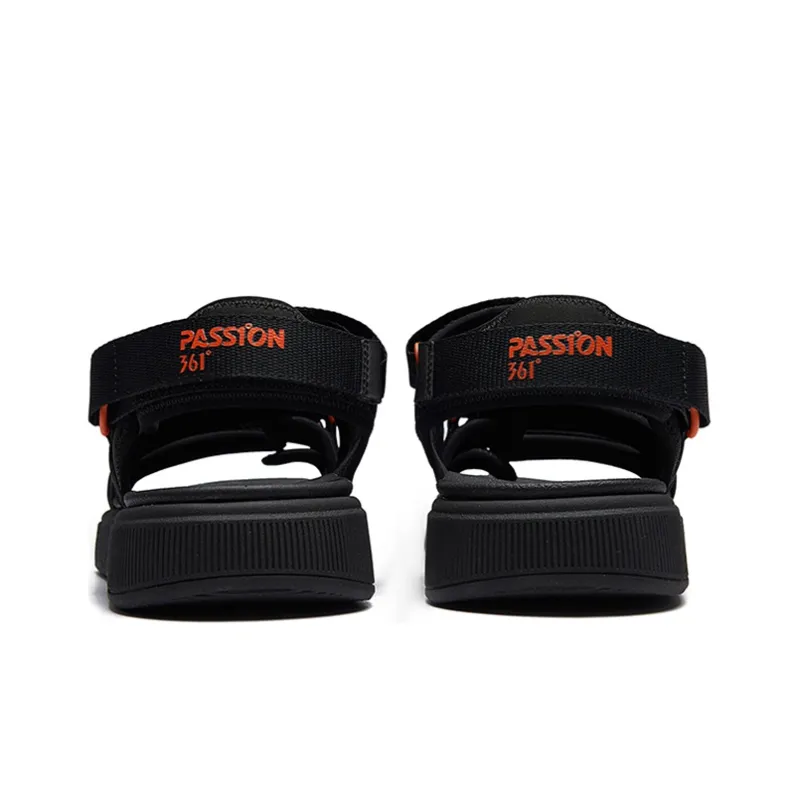 361° NFO Beach Sandals Men's Black Red-2
