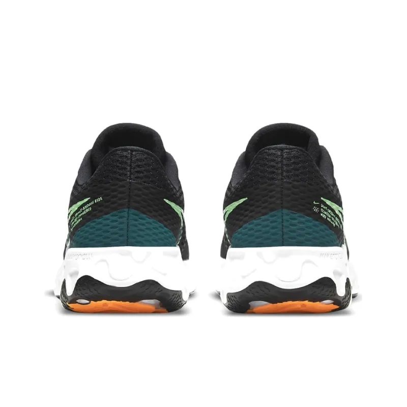 Nike Renew Ride 2 Cushioning Anti-Slip And Wear-Resistant Low-Top Running Shoes Men's Black Green Orange-4