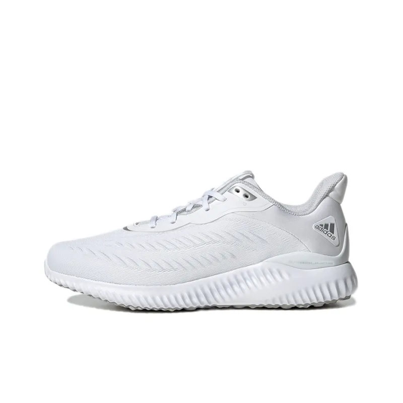 Adidas Alphabounce 'White Silver Metallic'-0