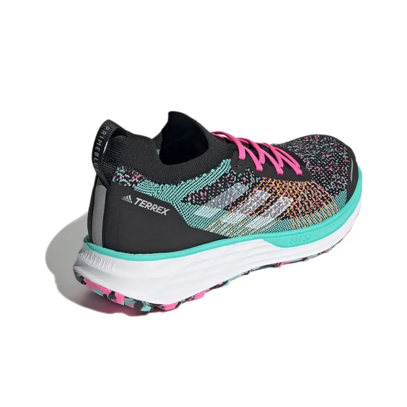 Adidas Terrex Two Primeblue Trail 'Black Green'-3