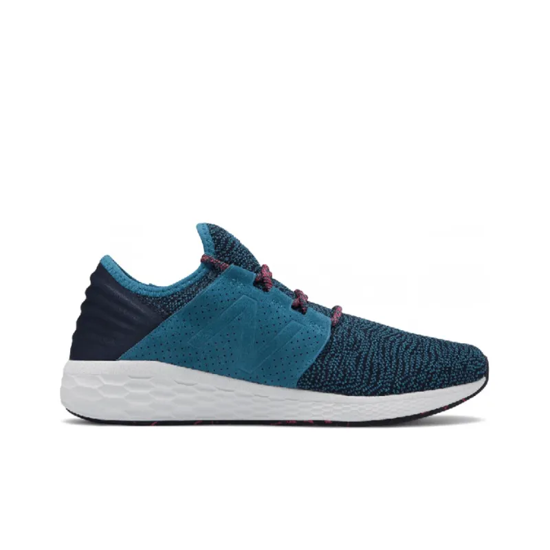 New Balance Cruz Non Slip Shock Absorption Wear resistant Low Tops Sports 'Black Blue'-1