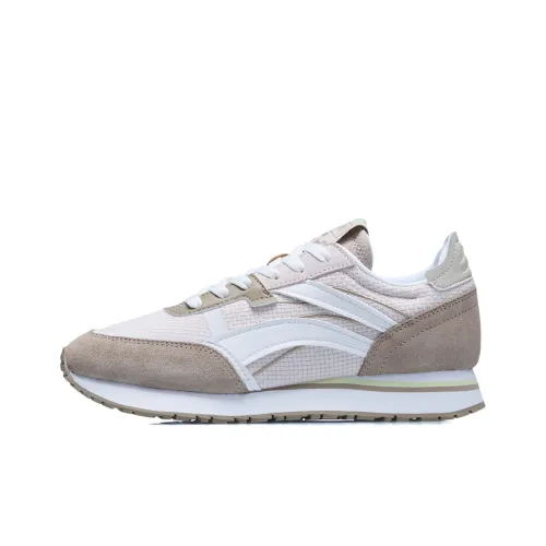 LINING ChengFeng Running Shoes Women's Low-Top Silver Fox Brown/Oatmeal Gray