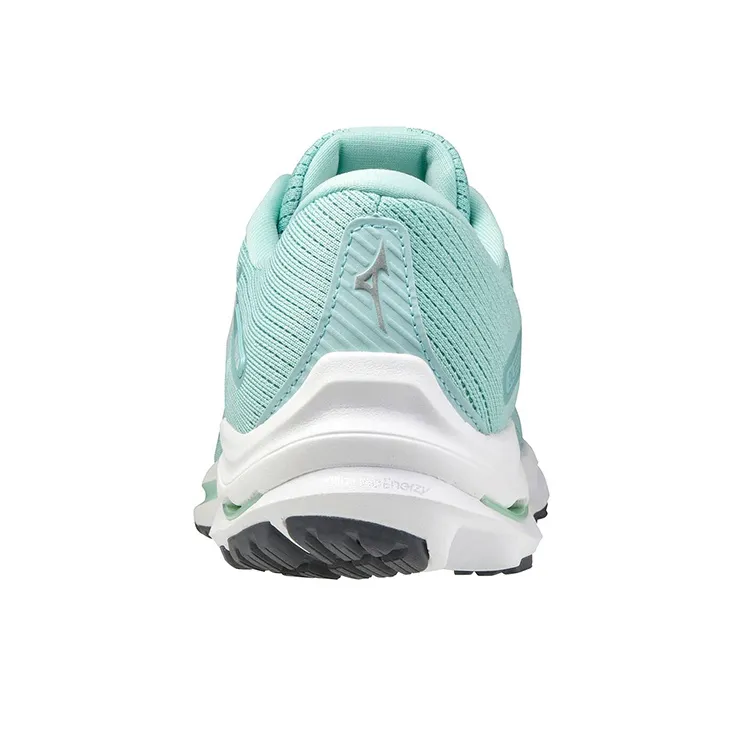 Mizuno Wave Rider 24 Running Shoes Women's Low Top Green/White-3