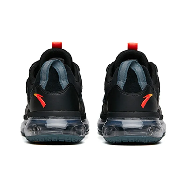 Anta Cushioning Lightweight Wear-Resistant Slip-Resistant Low-Top Running Shoes Men's Black-3
