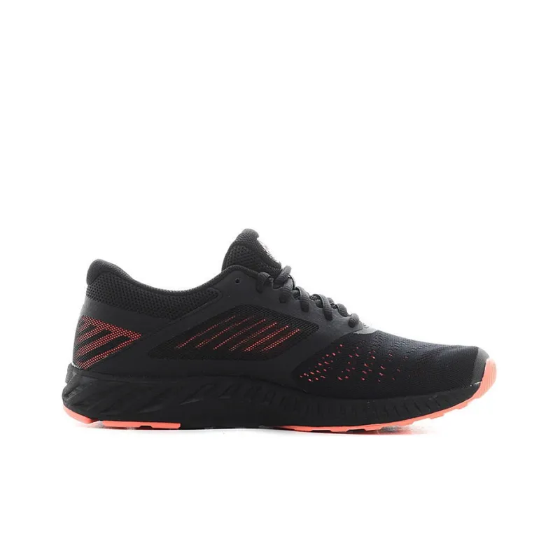 Asics Fuze Lyte Wear-Resistant Low-Top Running Shoes Women's Black Red-1
