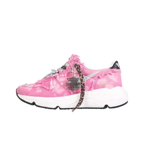 Golden Goose Running Sole Casual Shoes Women's Low-Top Pink