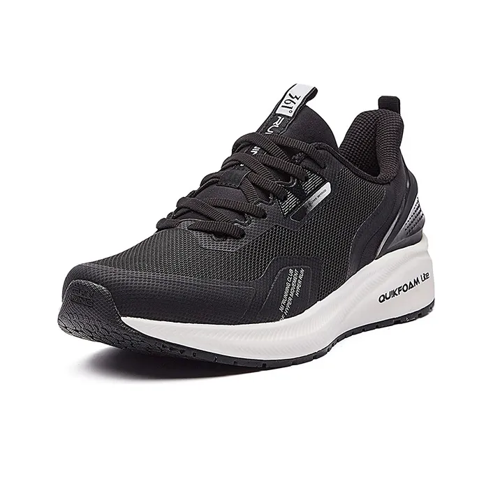 361° Wind Screen Low Top Running Shoes Men's Obsidian Black-2