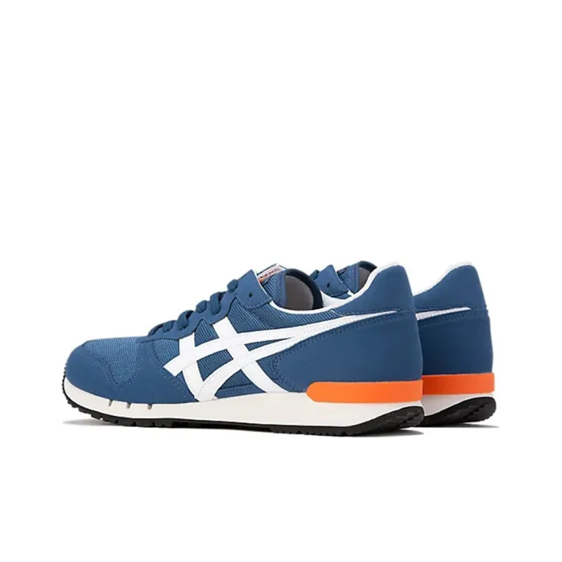 Onitsuka Tiger Alvarado Running Shoes Unisex Low Top Blue/Orange-3