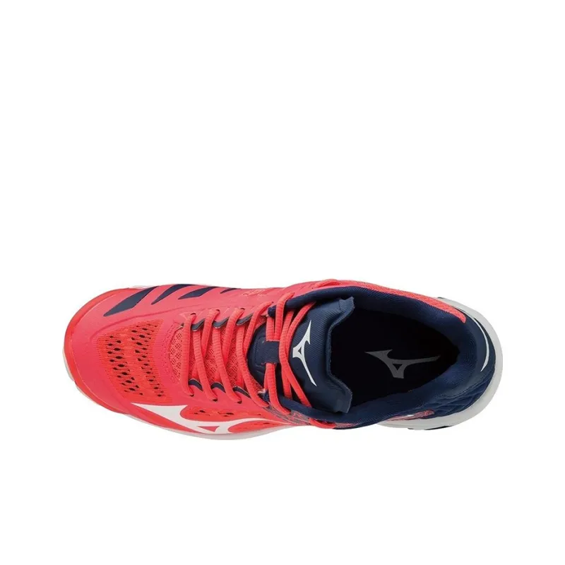 Mizuno Wave Lightning Z5 Running Shoes Unisex Low-Top Black/Red-2