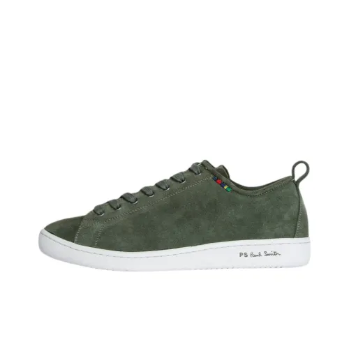 Paul Smith Skateboard Shoes Men Low-Top Green