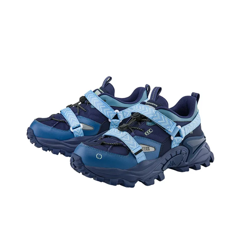 Kappa Gamer DJ Anti Slip Wear Resistant Low Top Casual Shoes Unisex Medium Antique Blue-2
