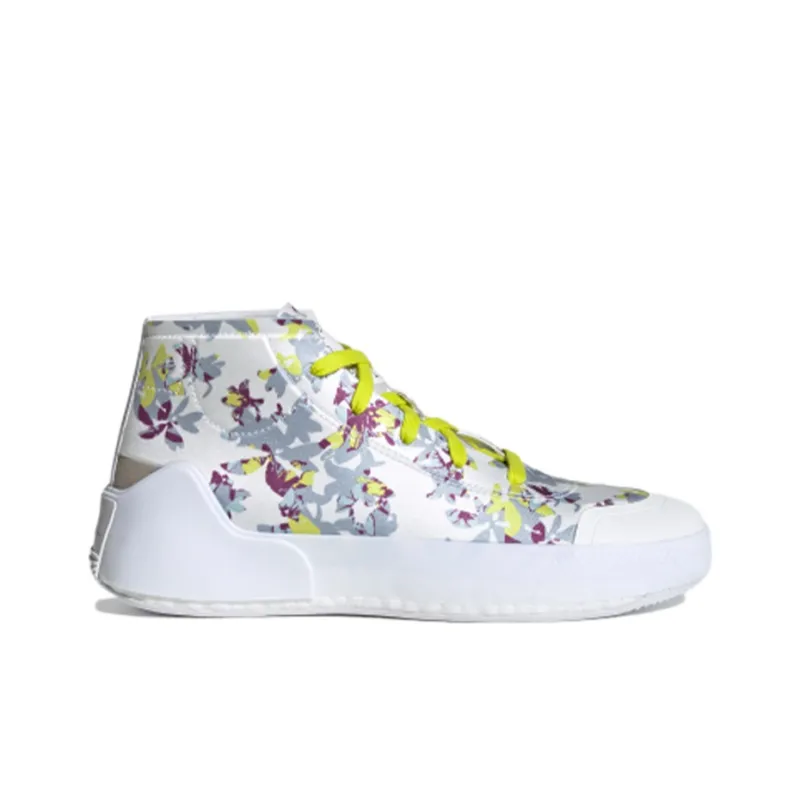 Adidas Treino Mid Stella McCartney Floral Print White Women's-1