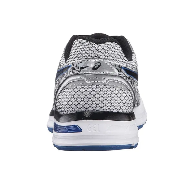 Asics Gel-Excite 4 Anti-Slip And Wear-Resistant Breathable Low-Top Running Shoes Men's Silver Blue-3