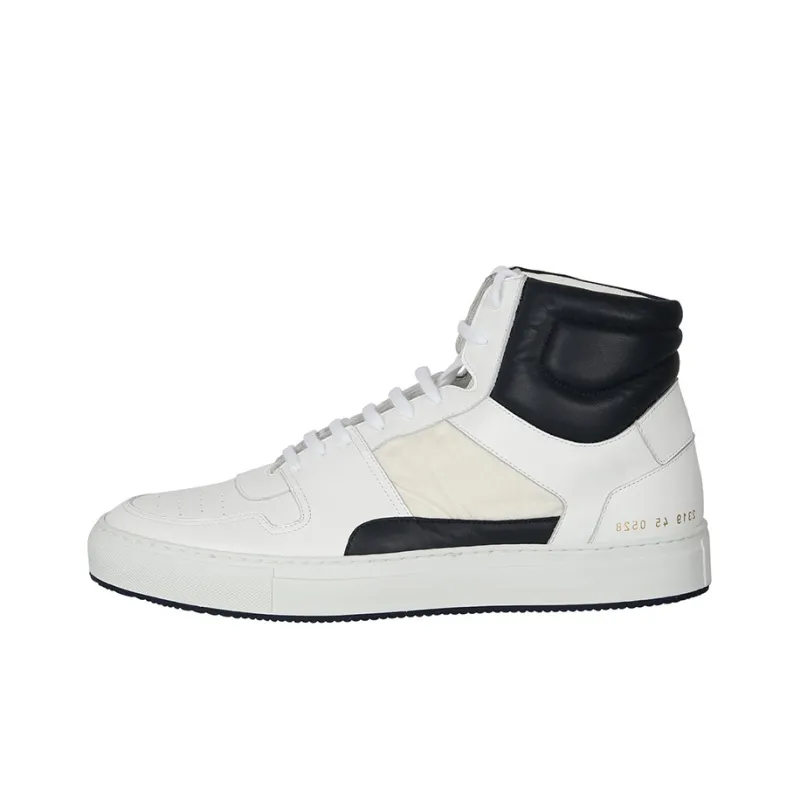COMMON PROJECTS High Top Stylish Skateboarding Shoes Men's White-0