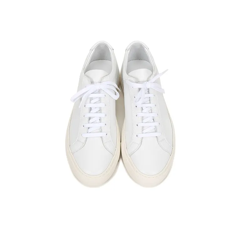 COMMON PROJECTS Low Top Skateboard Shoes Men's White-3