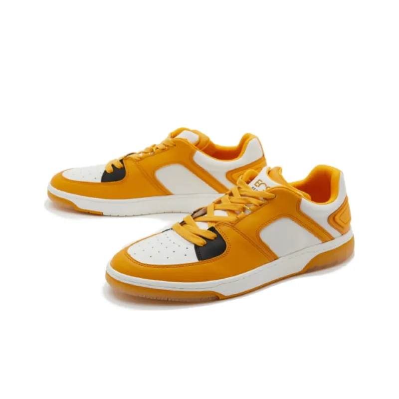 PEDRO Skateboard Shoes Men Low Top Mustard Yellow-1