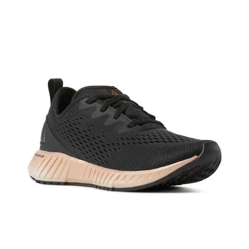 Reebok Flashfilm Running Shoes Women's Low-Top Black/Champagne-2