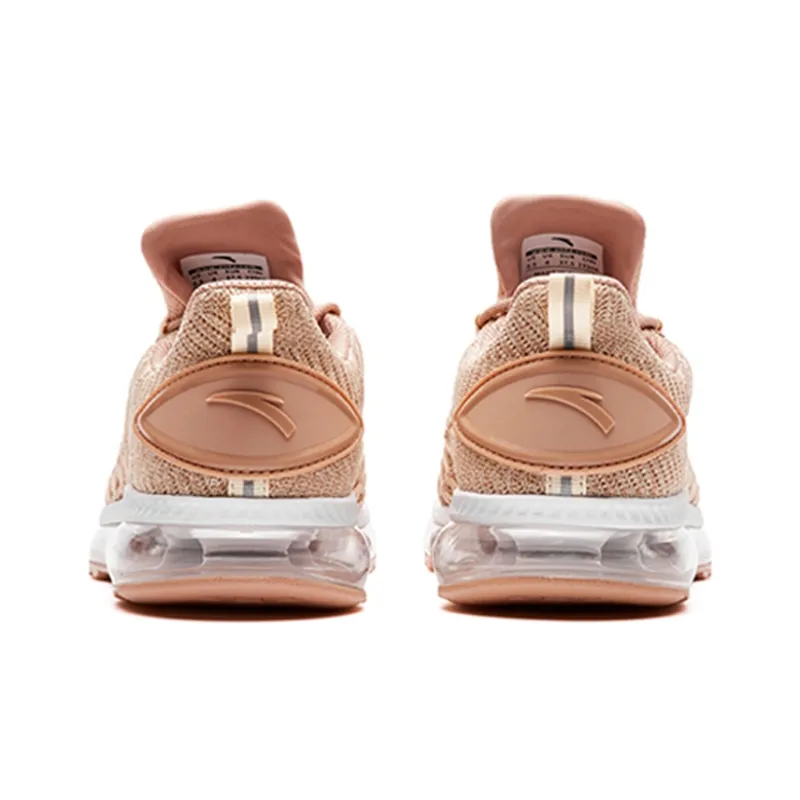 Anta Running Collection Cushioning Low Top Running Shoes Women's Sandy Gray-4