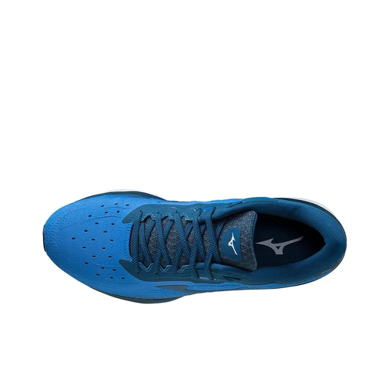 Mizuno Wave Sky 5 Casual Shoes Men Low Top Blue-2