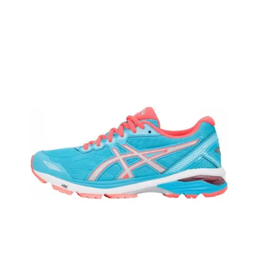 Asics GT-1000 5 Running Shoes Women's Low-Top Blue/Red