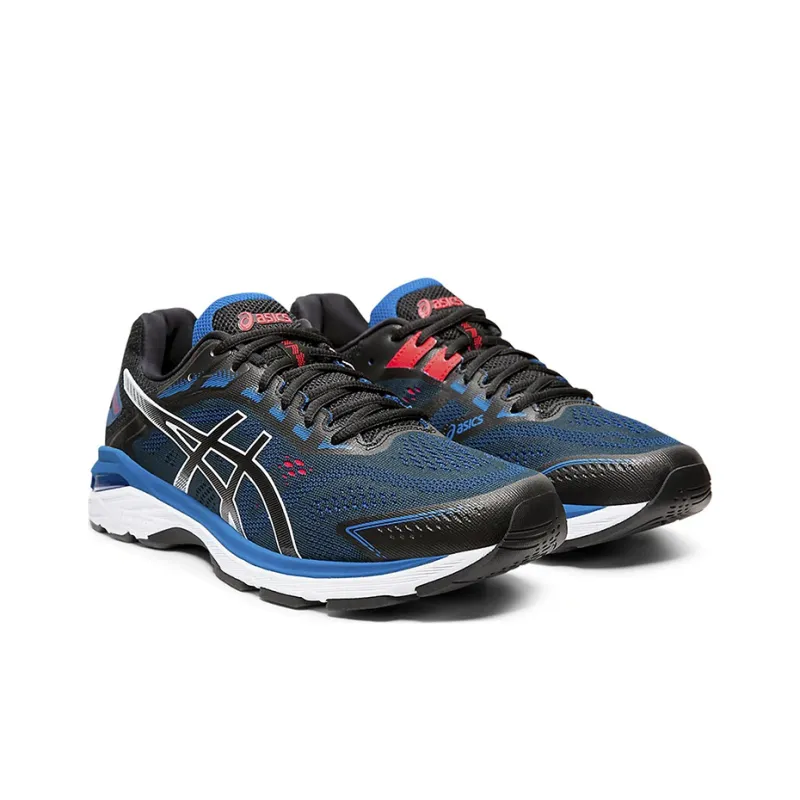 Asics GT 2000 7 2E Wide 'Black Blue'-2