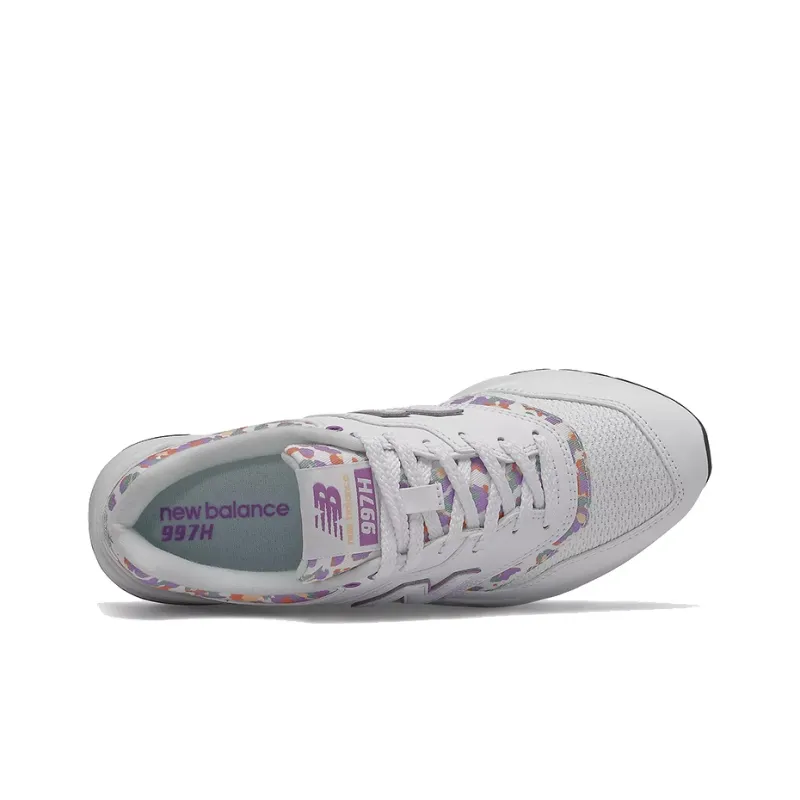 New Balance NB 997H Running Shoes Women's Low Top White/Multicolor-2