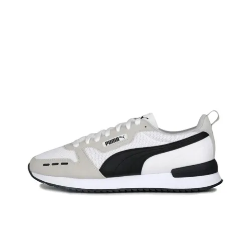PUMA R78 Casual Shoes Men Low-Top Gray/Black/White