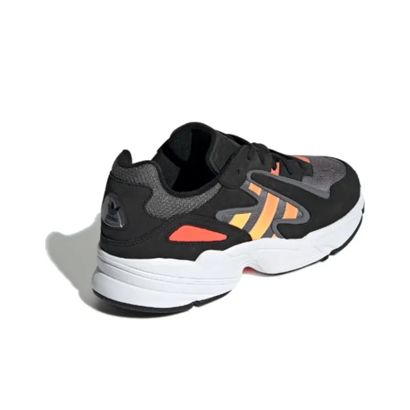 Adidas Yung 96 Chasm Core Black Semi Coral-3