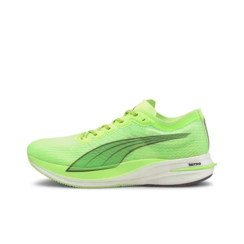 PUMA Deviate NITRO Running Shoes Men Low-Top Green