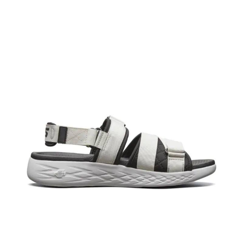 Skechers ON THE GO Beach Sandals Men's Beige White Black-1