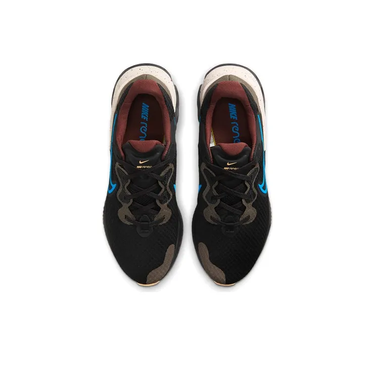 Nike Renew Run 2 Black Photo Blue-3